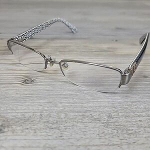 Coach HC 5027B Cecily 9081 Eyeglass Frames Womens  50-17-135 Dark Silver Black